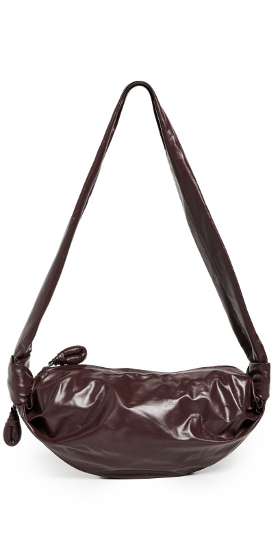 Lemaire Small Soft Croissant Bag Roasted Peca
