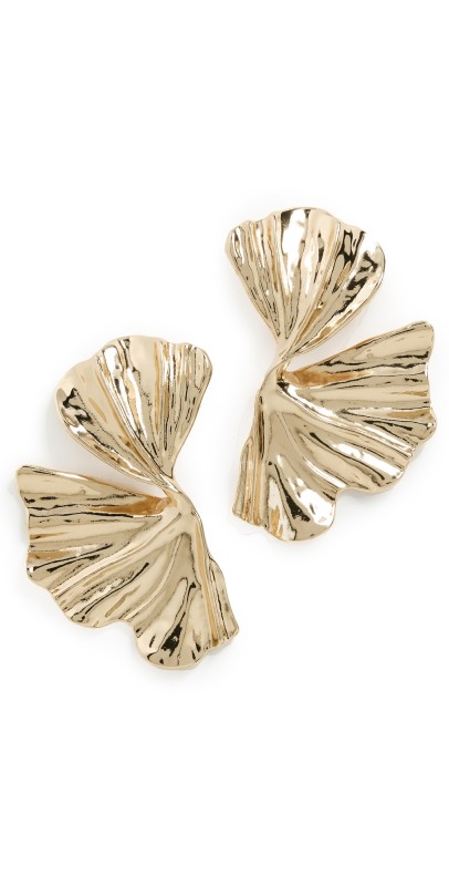 SHASHI Palmera Earrings Gold