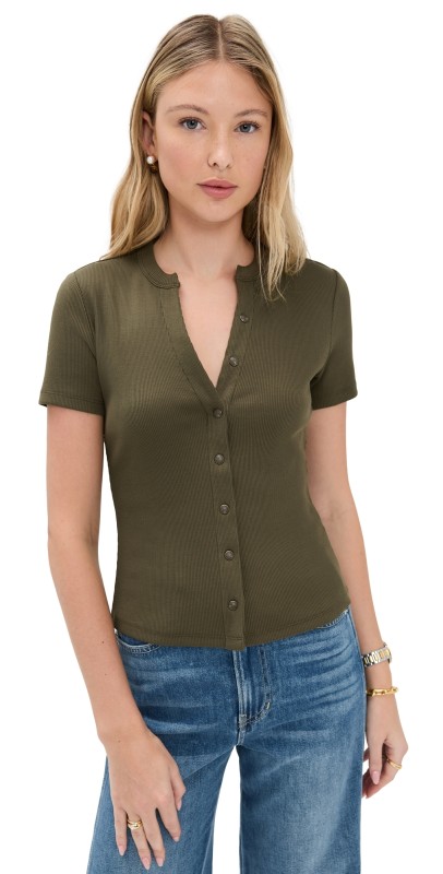 Veronica Beard Jean Dilia Top Cypress