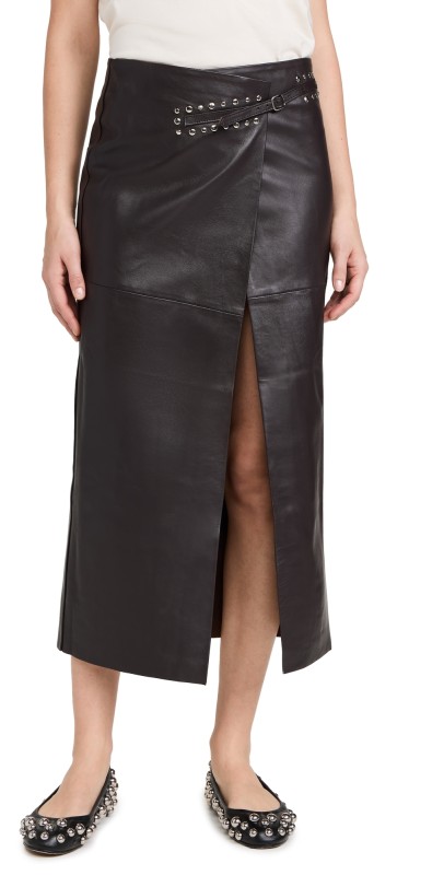 Gimaguas Paula Midi Skirt Brown