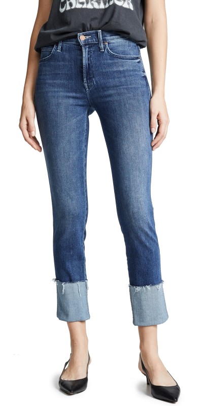 MOTHER The Pony Boy Ankle Fray Jeans Groovin'