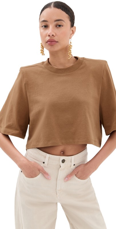 Isabel Marant Zaely Top Caramel