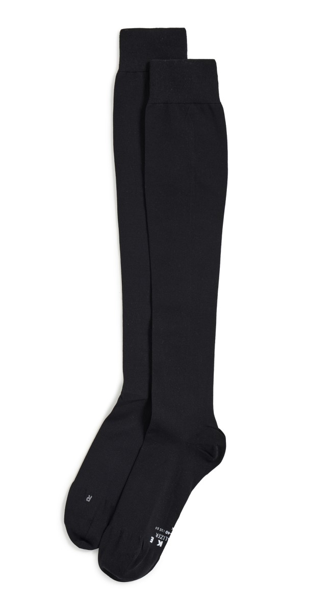 Falke Vitalizer Knee High Compression Socks Black