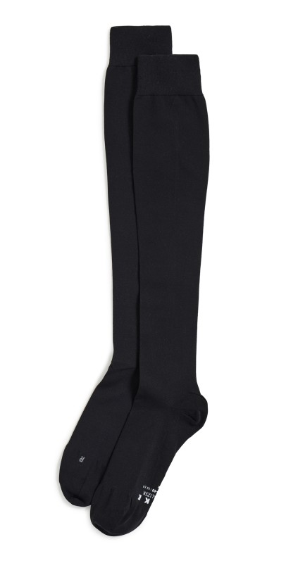 Falke Vitalizer Knee High Compression Socks Black