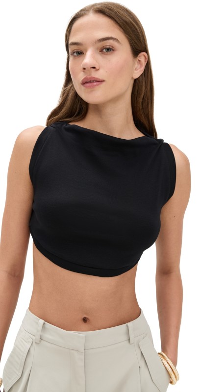 A. L.C. Mae Tank Black