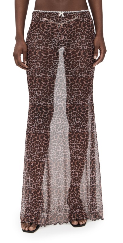 Bananhot Solay Skirt Leopard Dream