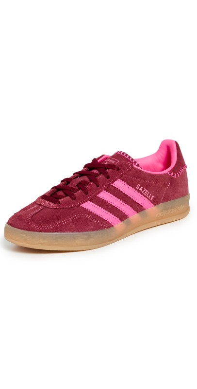 adidas Gazelle Indoor W Sneakers Lucid Pink/Noble Maroon