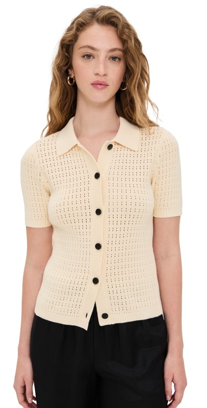 ANINE BING Alexis Sweater Cream