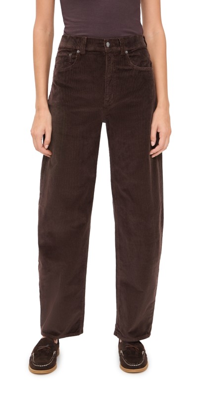 Madewell The Balloon Pants in Corduroy Dark Carob