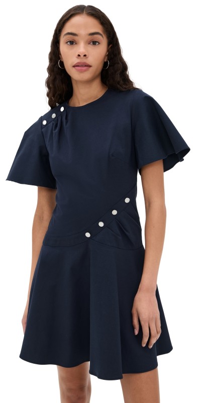 Shoshanna Rosemary Dress Navy
