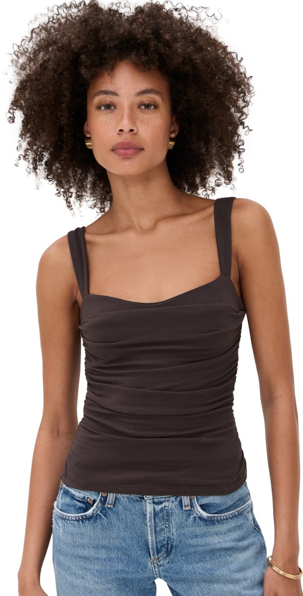 Reformation Trish Knit Top Mole