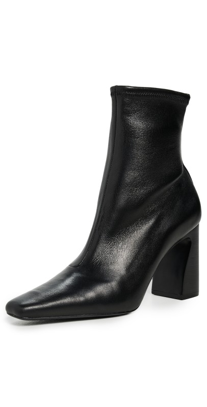 Loeffler Randall Chloe Stretch Ankle Boots Black