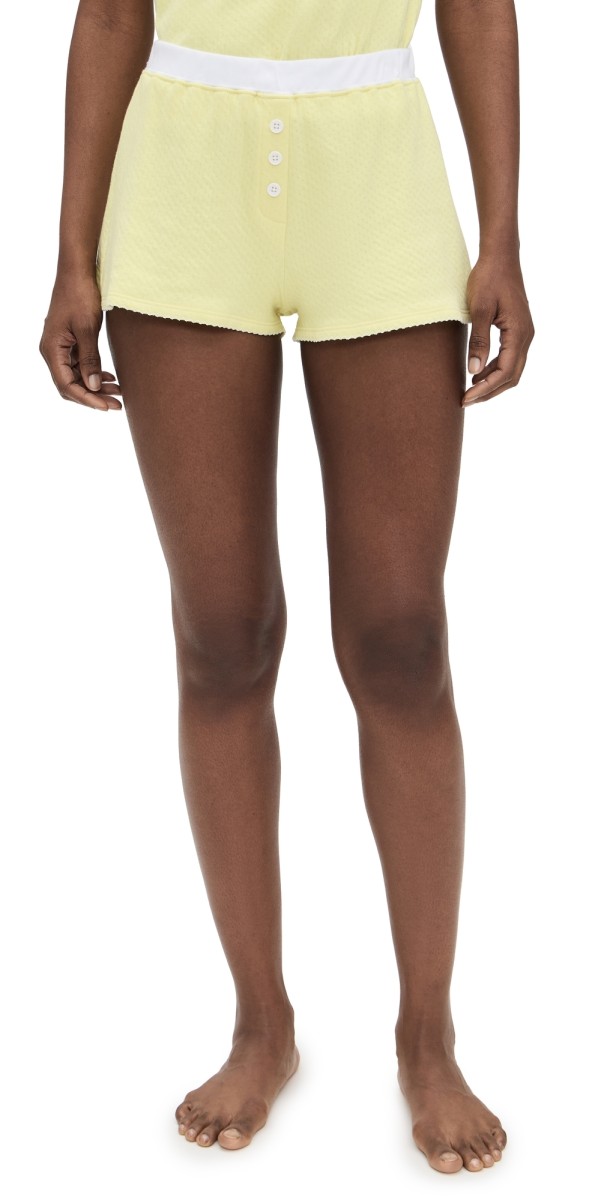 Cozyland by Morgan Lane Little House of Love Tate Shorts Buttercream