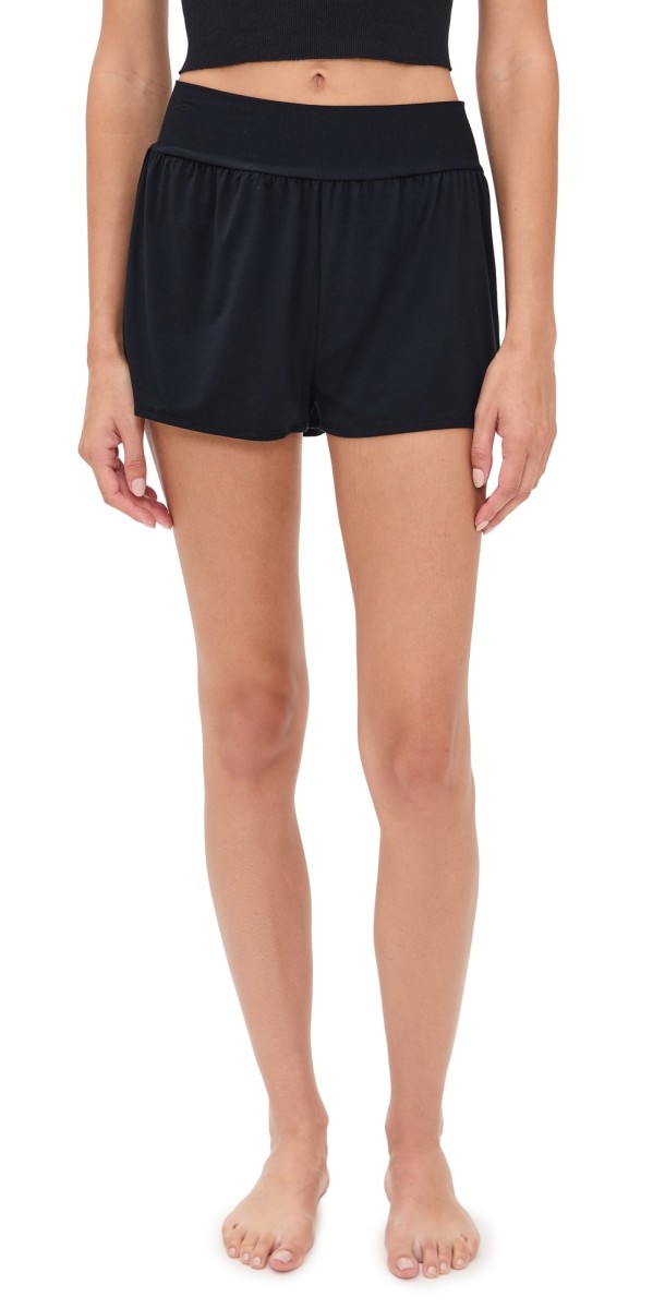 Commando Butter Relaxed Shorts Black