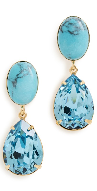 Jennifer Behr Linette Earrings Turquois