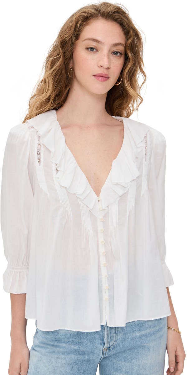 Reformation Perry Top White