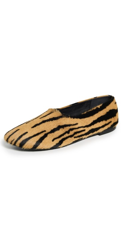 Proenza Schouler Glove Slippers Orange/Black