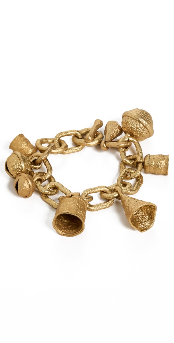 Zimmermann Whimsy Charm Bracelet Antique Gold