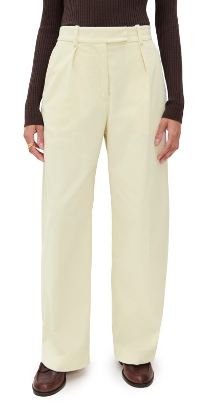 Renggli Corduroy Trousers Ecru
