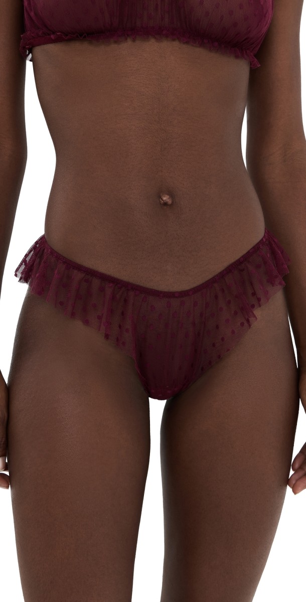 Only Hearts Butterfly Briefs Blackberry