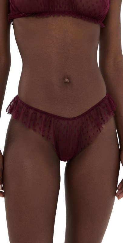Only Hearts Butterfly Briefs Blackberry