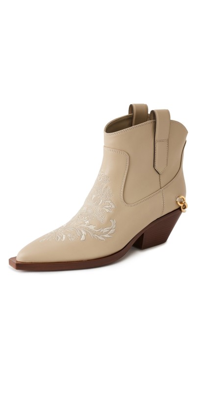Zimmermann Zimmermann Duncan Low Boots 45mm Bone