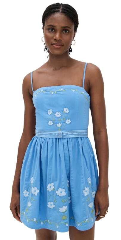 Fanm Mon Nalan Dress Light Cobalt