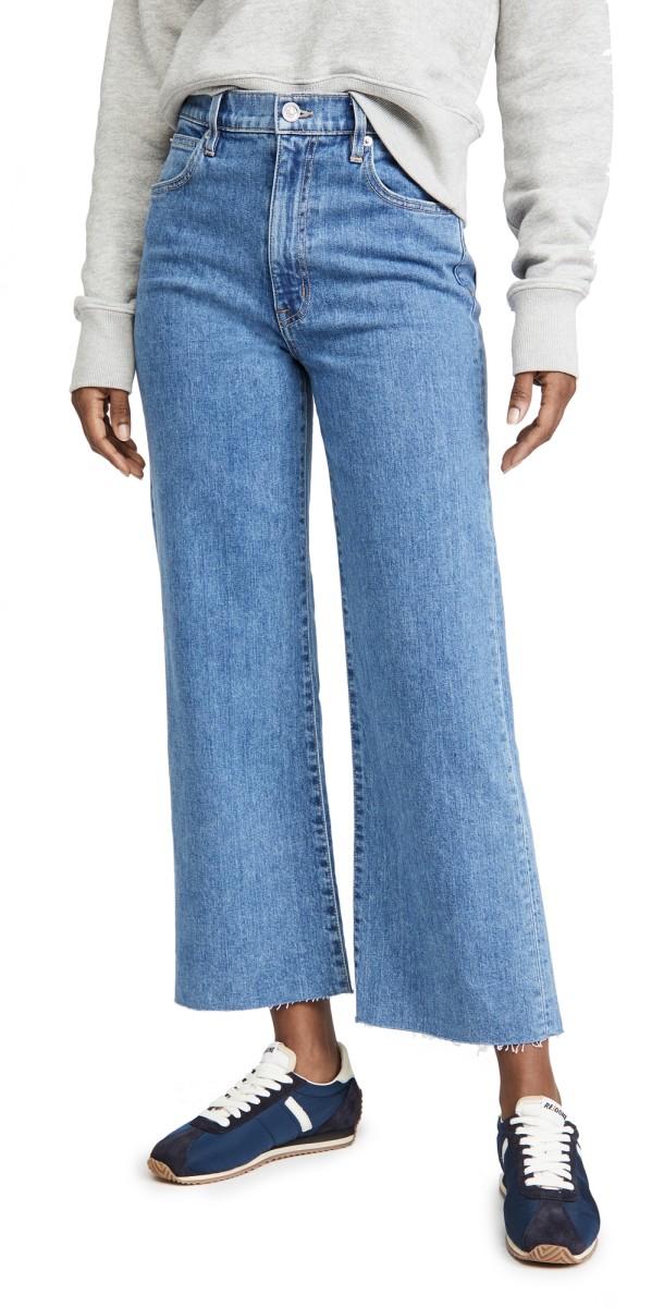 SLVRLAKE Grace Crop Jeans Forever Blue