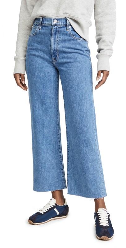 SLVRLAKE Grace Crop Jeans Forever Blue