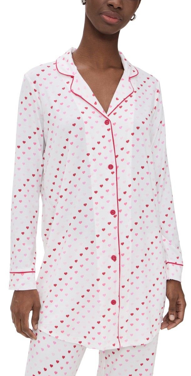 PJ Salvage Day Dreams Sleep Shirt Ivory