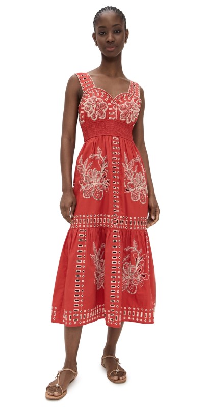 RAILS Fawn Dress Terracotta