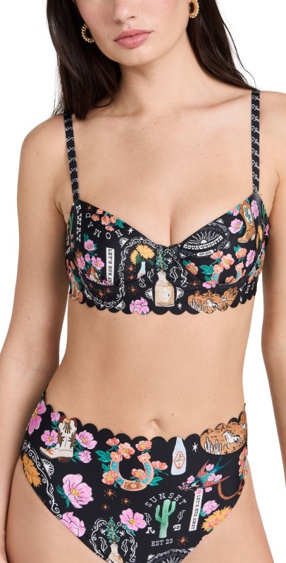Agua Bendita Lauren Nopal Top Multicolor