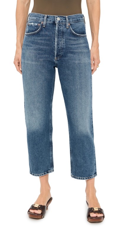 AGOLDE 90s Crop Petite Jeans 24 Bounty