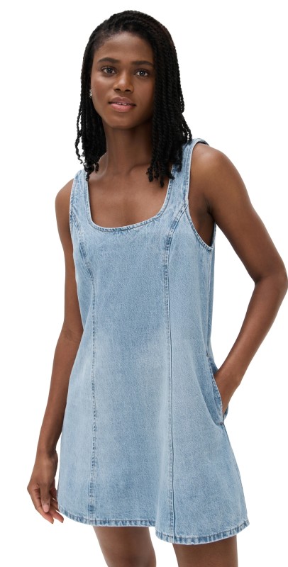 BLANKNYC Summertime Dress Light Indigo