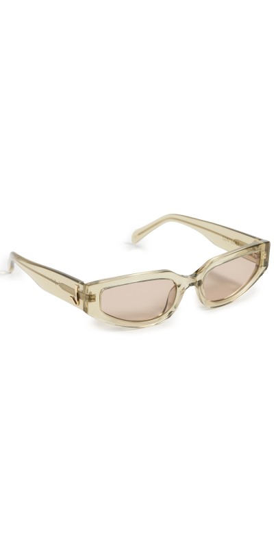 Luv Lou The Hayley Sunglasses Sage Crystal