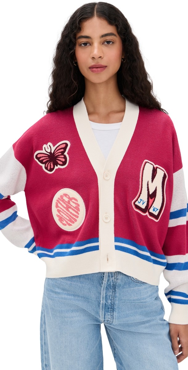 MOTHER The Boxy Cardigan Hoot High