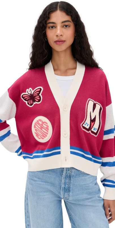 MOTHER The Boxy Cardigan Hoot High