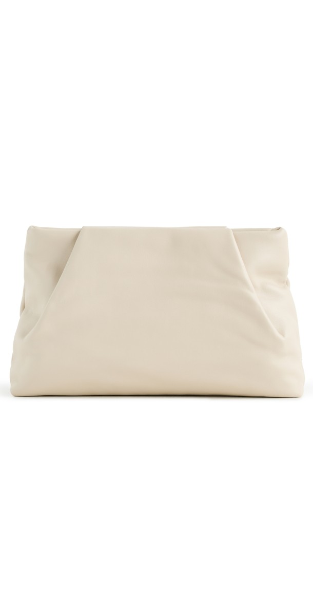 St. Agni Soft Tuck Clutch Crem