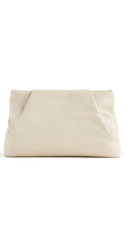 St. Agni Soft Tuck Clutch Crem