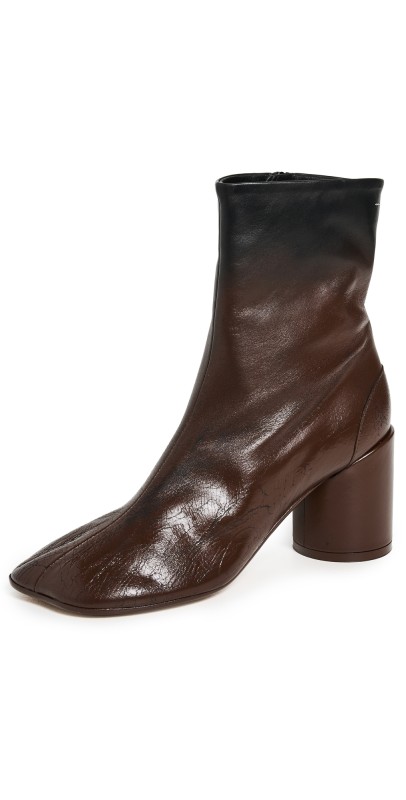 MM6 Maison Margiela Anatomic Boots Black/Sable