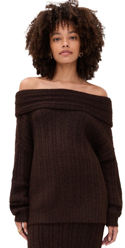 Line & Dot Ophelie Sweater Chocolate