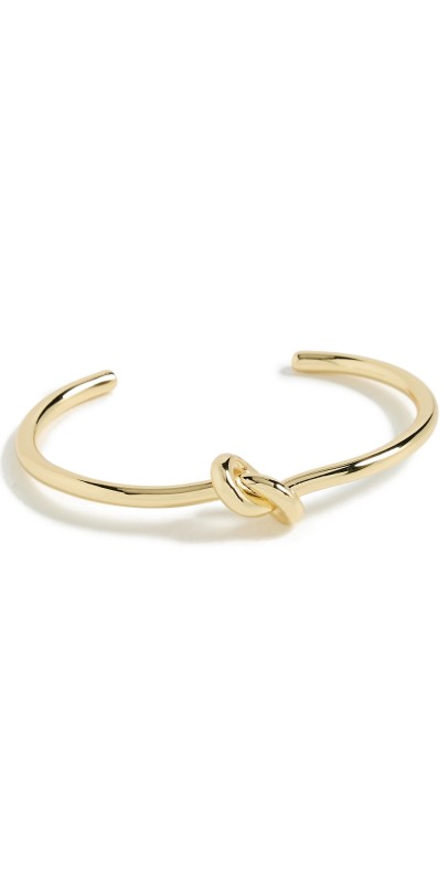 SHASHI Knot Bracelet Cuff Gold