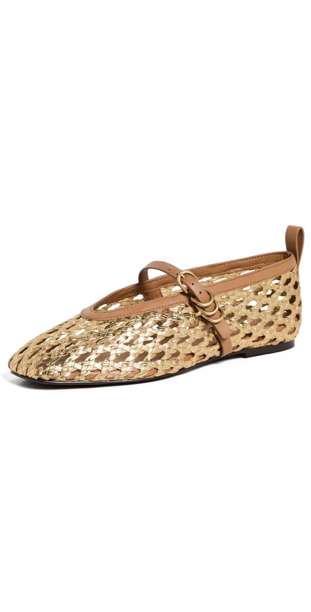 rag & bone Spire Mary Jane Flats GLDWVN