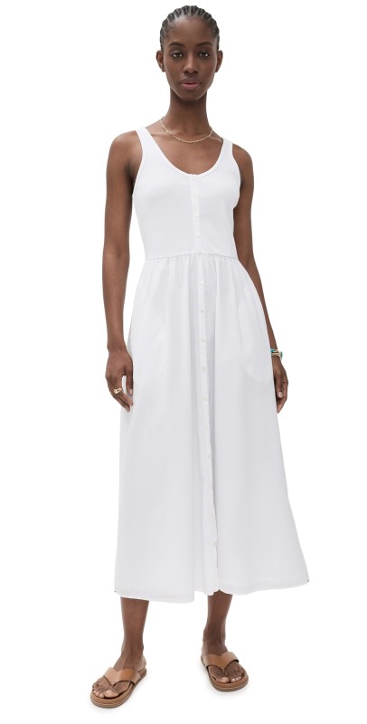 XIRENA Fenix Dress White
