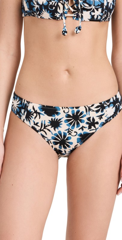 Ulla Johnson Lea Bikini Bottoms Sunprint Combo