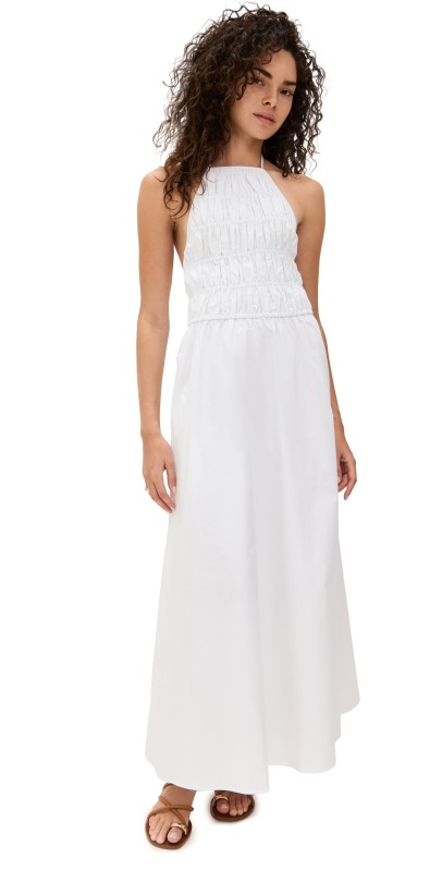 Solid & Striped The Meira Dress Optic White