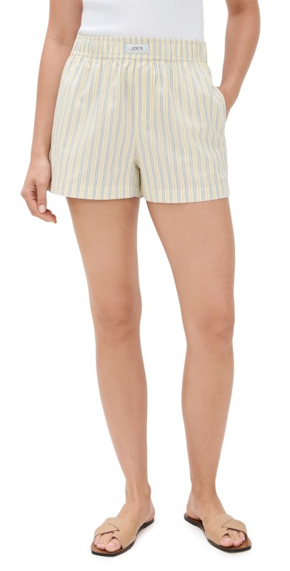 Joe's Jeans The High Rise Boxer Shorts Anise Flower Varig