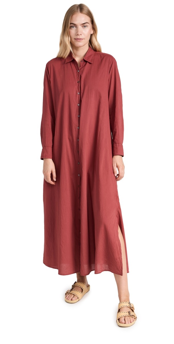 XIRENA Boden Dress Brick Red