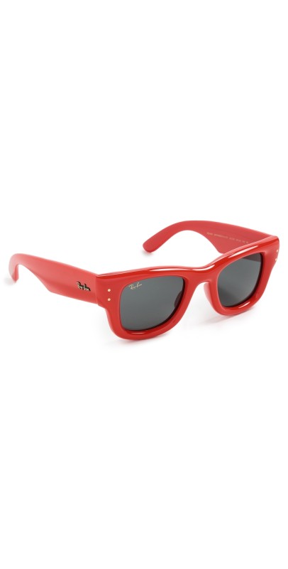 Ray-Ban Ray-Ban x A$AP Rocky Wayfarer Puffer Sunglasses Red