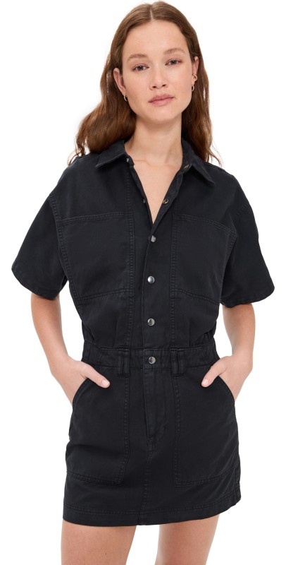 Pistola Denim Tully Dress Fade to Black